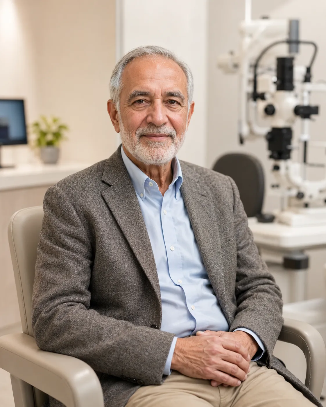 Atendimento oftalmológico para acompanhamento de glaucoma